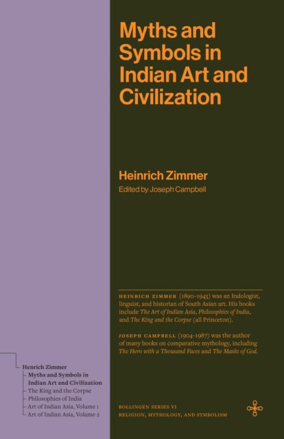 Myths And Symbols In Indian Art And Civ By Heinrich Zimmer
