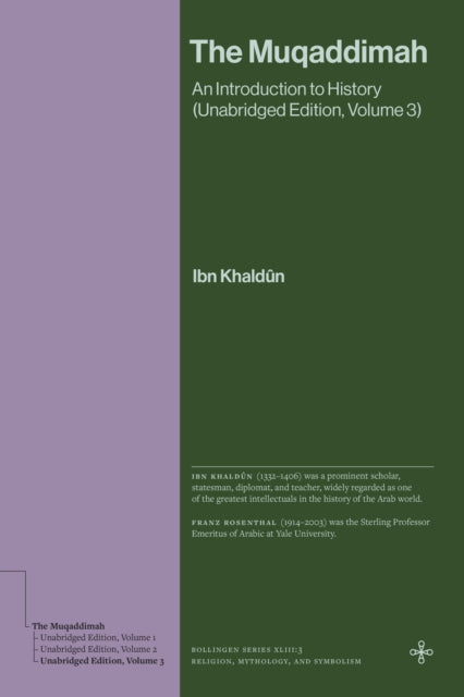 Muqaddimah An Introduction To History V3 By Bin Khaldun
