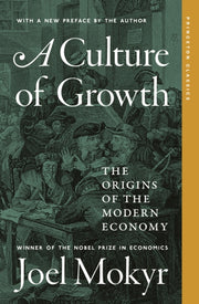 A Culture Of Growth The Origins Of The By Mokyr, Joel