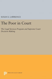 The Poor In Court The Legal Services Pr