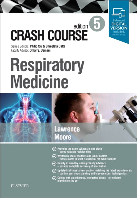 Crash Course Respiratory Medicine By Lawrence, Hannah