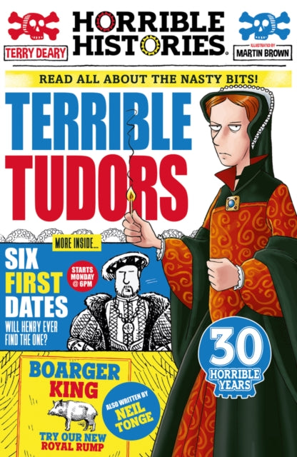 Terrible Tudors Newsp Ed Pb