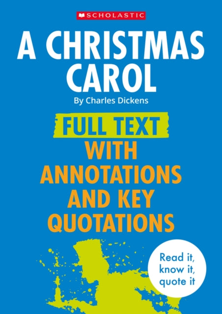 Christmas Carol Annotations & Quotes