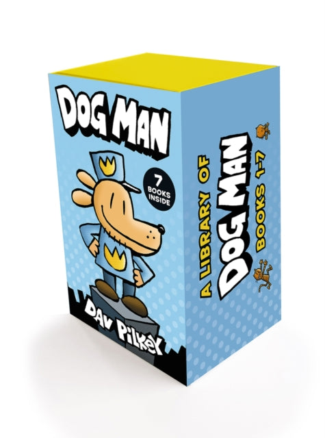 Library Of Dog Man Books 1-7