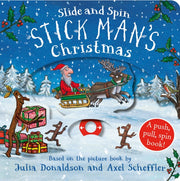 Stick Mans Christmas Slide & Spin By Donaldson, Julia