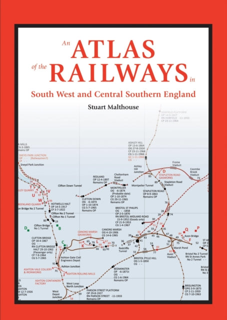 Atlas Of The Railways Of Sw & Central So