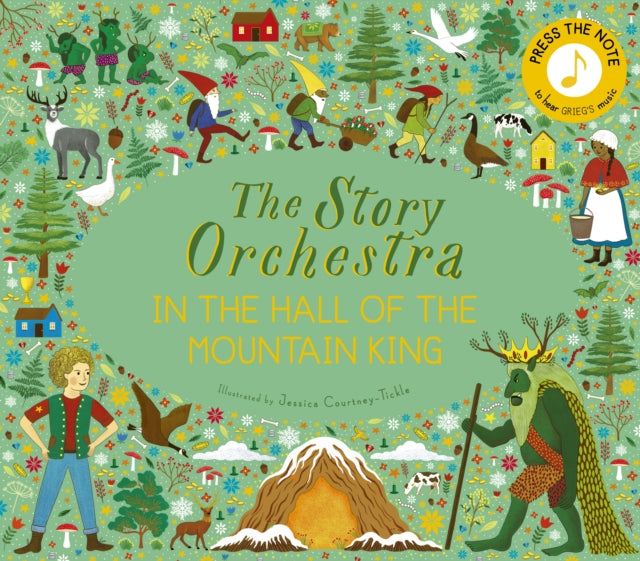 In The Hall Of/mountain King Sound Book By Grylls, Hattie