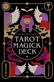Witch Of The Forest's Tarot Magick Deck By Squire, Lindsay