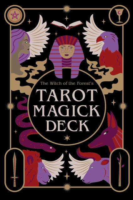 Witch Of The Forest's Tarot Magick Deck By Squire, Lindsay