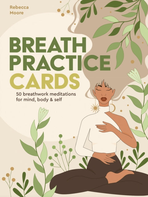 Breath Practice Cards Book & Card Deck