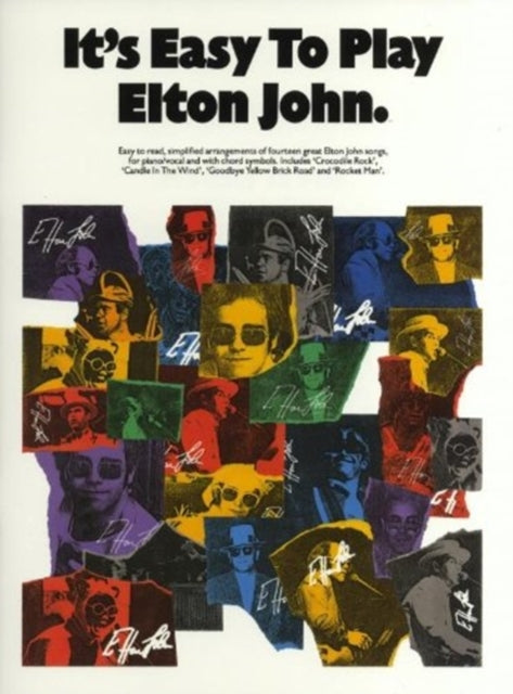 Its Easy To Play Elton John Piano Vocal By John, Elton