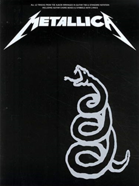 Metallica The Black Album Guitar Tab Boo