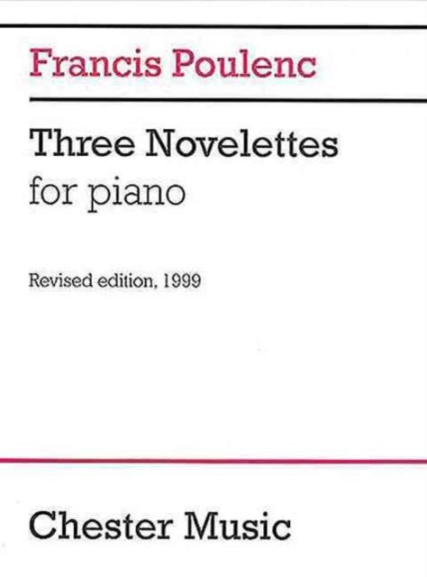 Three Novelettes For Piano