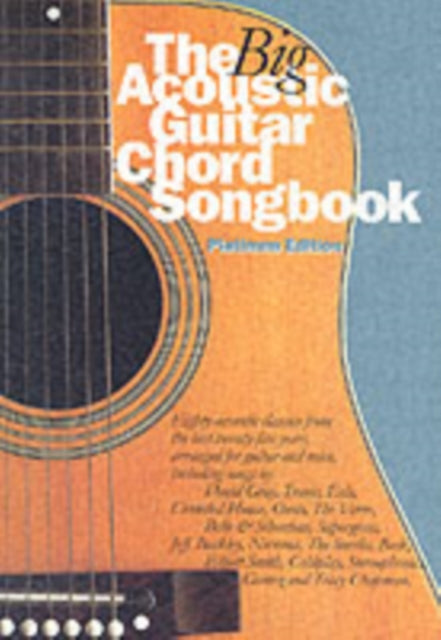 Big Acoustic Guitar Chord Songbook Plati
