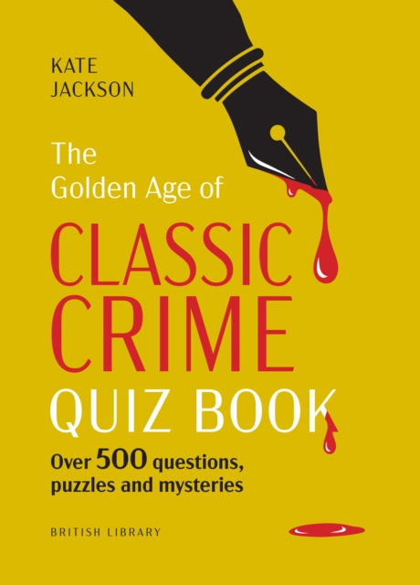 Golden Age Of Classic Crime Quiz Book By Kate Jackson