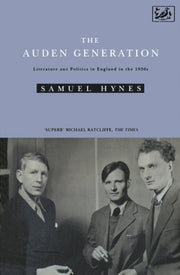 Auden Generation By Hynes, Samuel