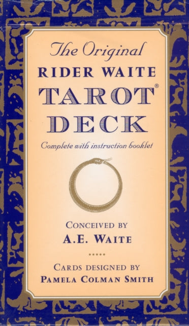 Original Rider Waite Tarot Deck By Waite, A E