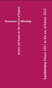 Common Worship Lectionary Advent 2021