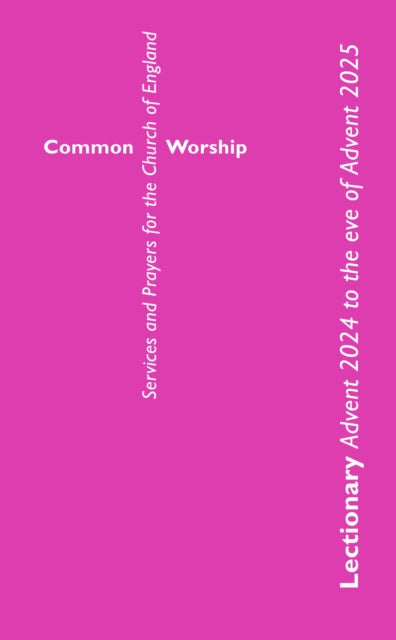 Common Worship Lectionary Advent 2024 To