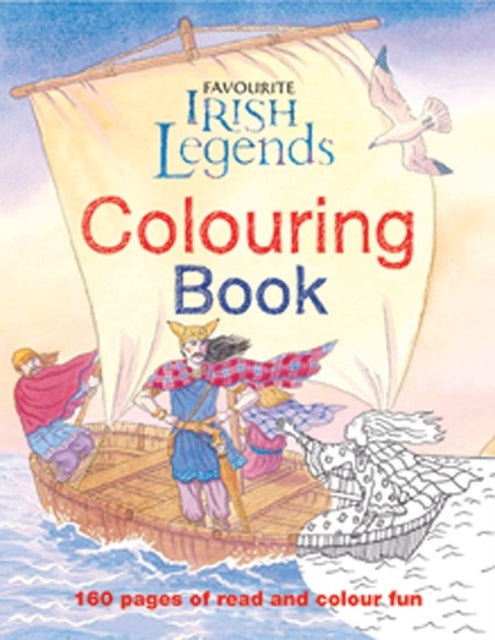 Irish Legends For Children Colouring Bok