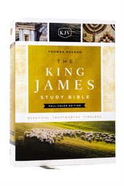 King James Study Bible Hardcover Fullcol