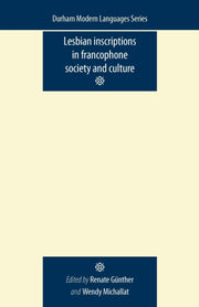 Lesbian Inscriptions In Francophone Soci