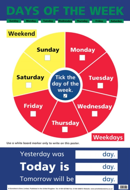 Days Of The Week Poster