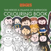 Heroes Villains Of Sherwood Colouring Bo By Ludicris