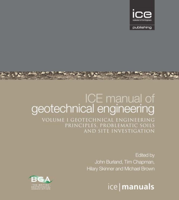 Ice Manual Of Geotechnical Engineering V