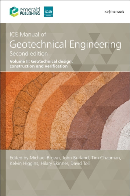 Ice Manual Of Geotechnical Engineering V