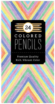 Colored Pencils Set Of 24 By Galison