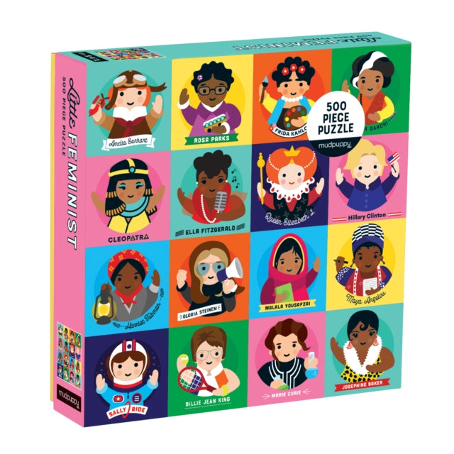 Little Feminist 500 Piece Family Puzzle By Ortiz,lydia
