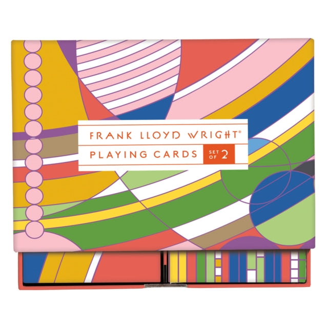 Frank Lloyd Wright Playing Card Set By Lloyd Wright,frank