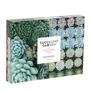 Succulent Garden 2sided 500 Piece Puzzle