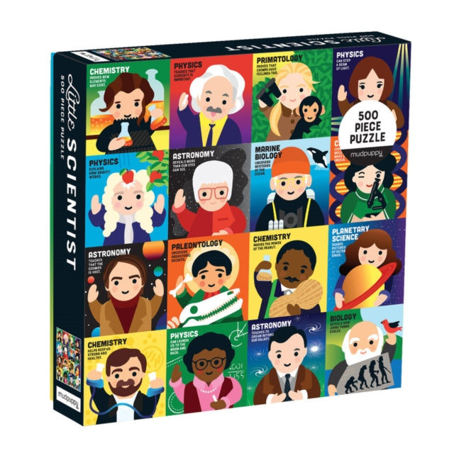 Little Scientist 500 Piece Family Puzzle By Ortiz,lydia