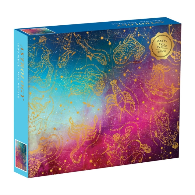 Astrology 1000 Piece Foil Puzzle By Galison