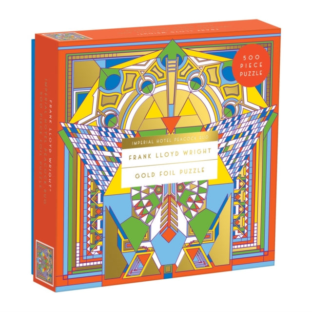 Frank Lloyd Wright Imperial Hotel Puzzle By Wright,frank Lloyd