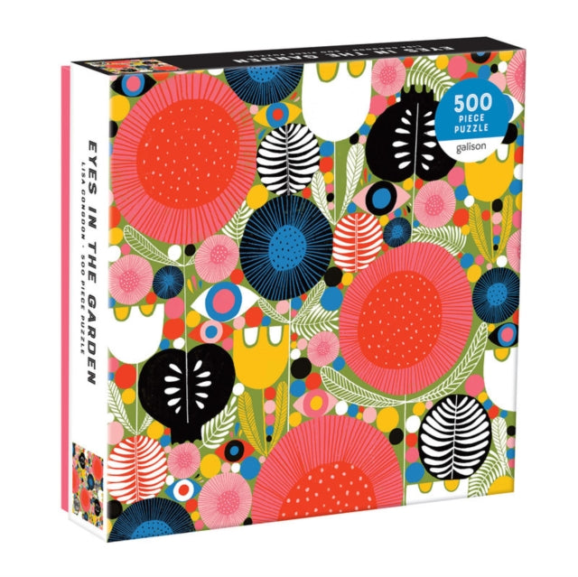 Eyes In The Garden 500 Piece Puzzle By Galison