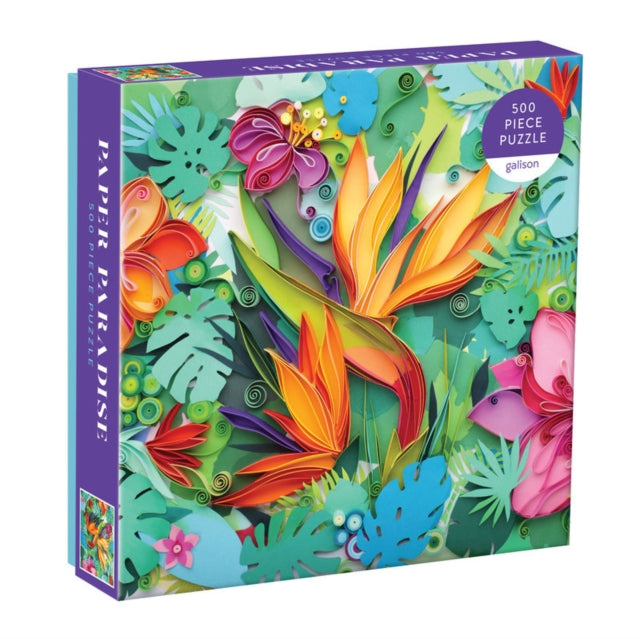 Paper Paradise 500 Piece Puzzle By Galison