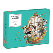 Bouquet Of Birds 750 Piece Shaped Puzzle By Galison  Ben Giles