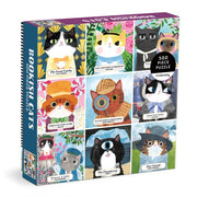 Bookish Cats 500 Piece Family Puzzle By Mudpuppy