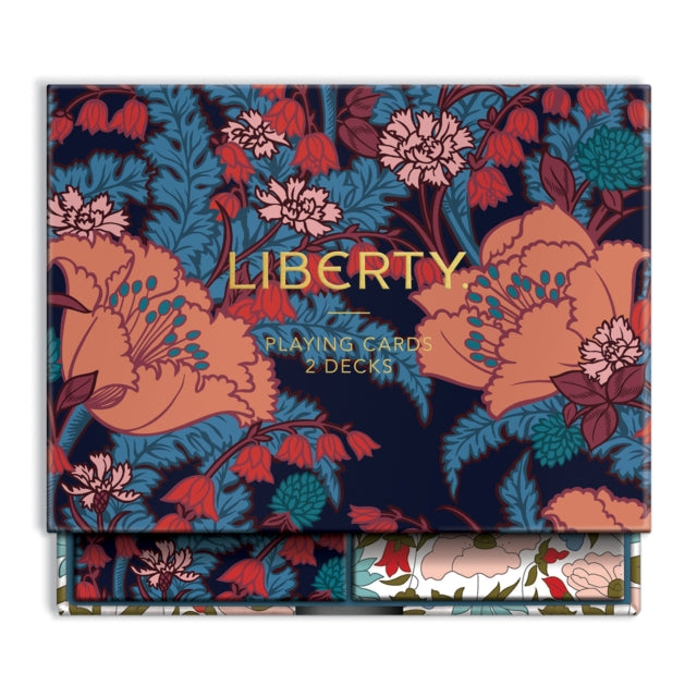 Liberty Floral Playing Card Set By Galison