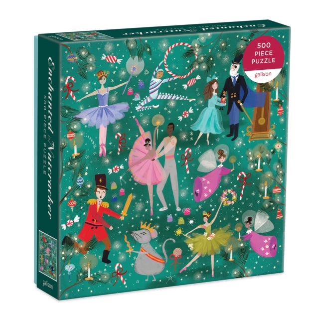Enchanted Nutcracker 500 Piece Puzzle By Galison  Joy Laforme
