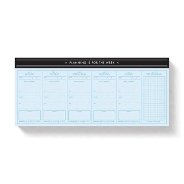 Planning Is For The Week Memo Pad