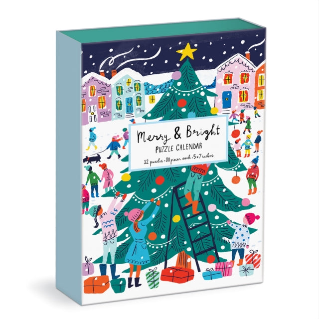 Louise Cunningham Merry & Bright Puzzles By Louise Cunningham