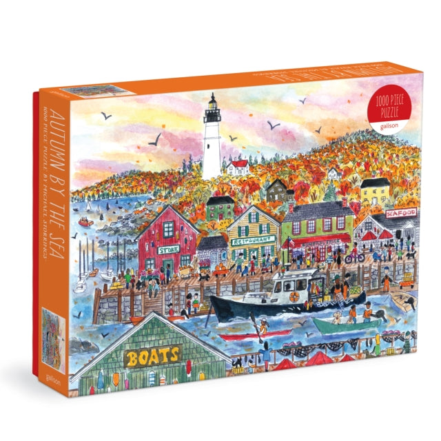 Michael Storrings Autumn By/sea 1000pc P By Galison  Michael Sto