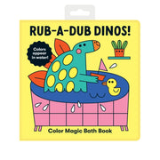 Rub A Dub Dinos Color Magic Bath Book