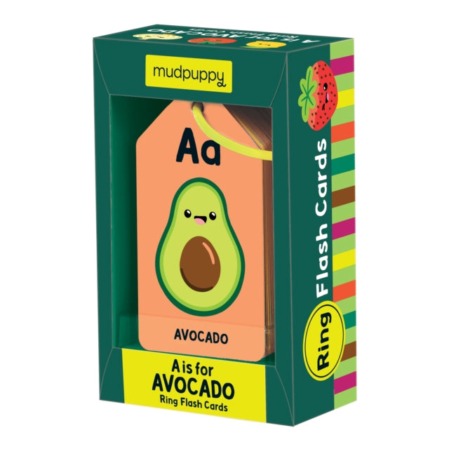 Is For Avocado Ring Flash Cards