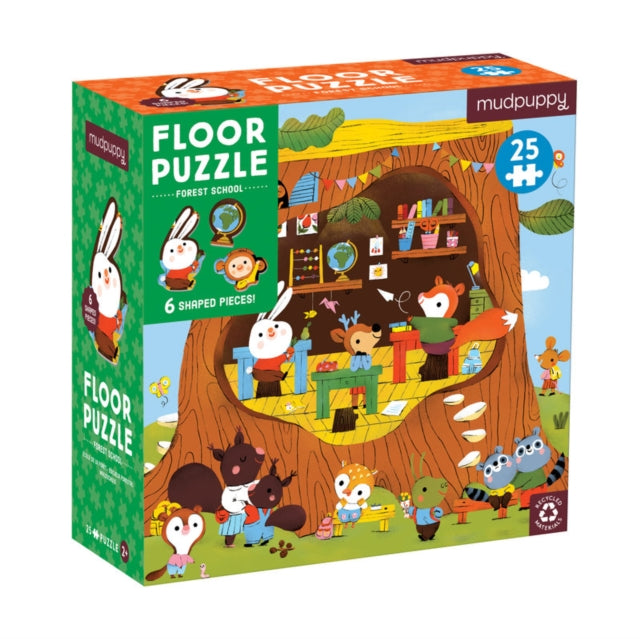 Forest School 25 Piece Floor Puzzle