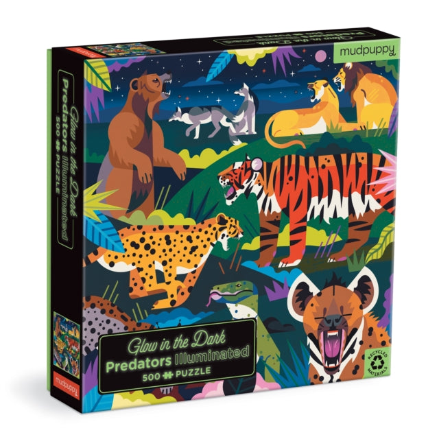 Predators Illuminated 500 Pc Puzzle By Tite  Jack